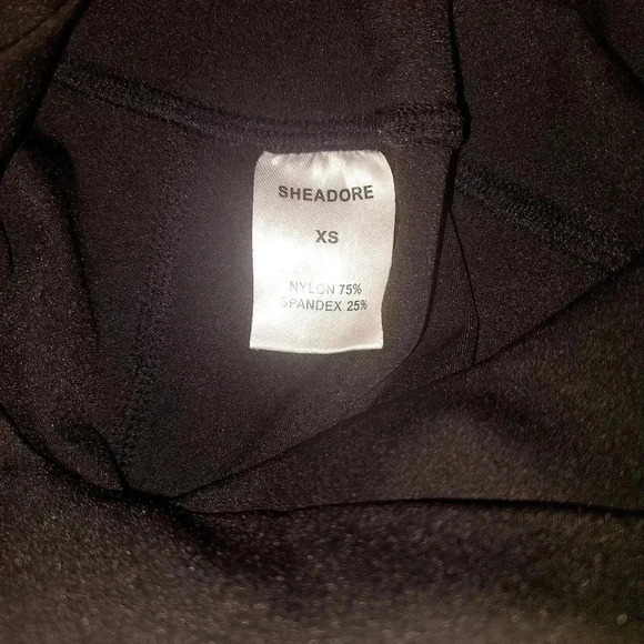 SHEADORE Women Crossover Stretchy Cute Bootleg Yoga Leggings Full Length Size XS - Picture 8 of 8